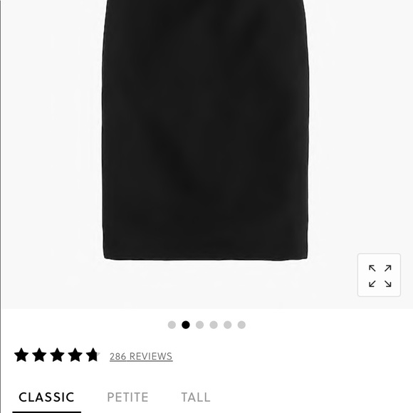 J. Crew No. 2 Pencil Skirt in Black - Picture 2 of 8